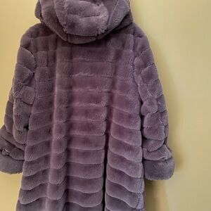 Laura Faux Fur Reversible Coat